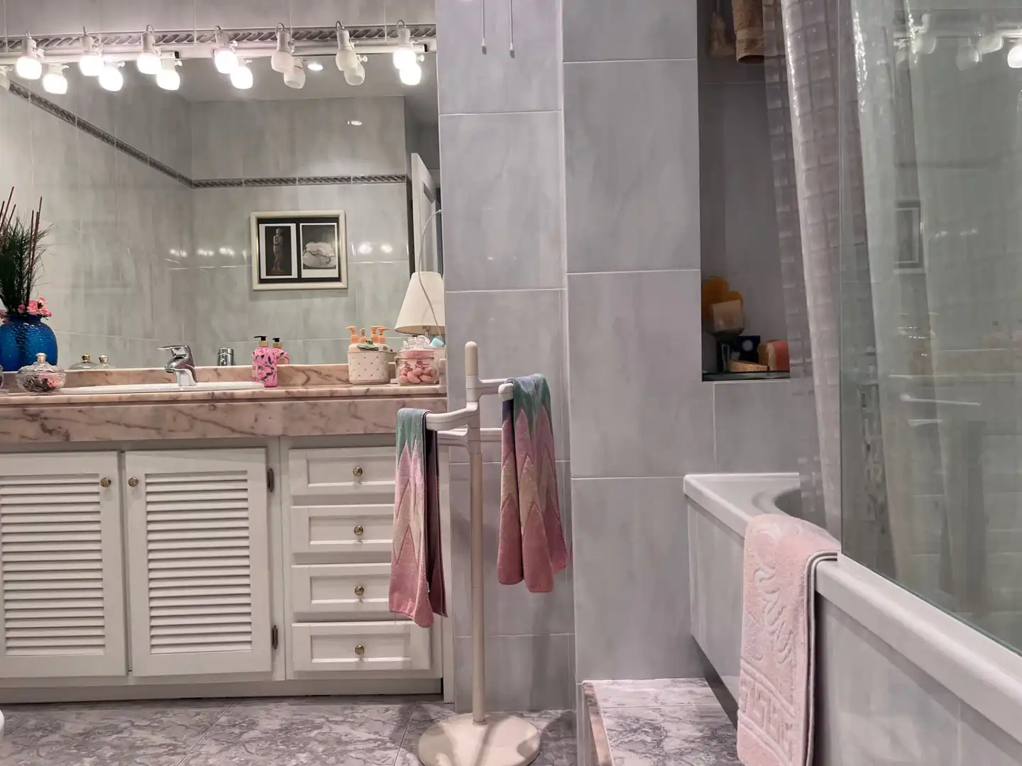 Baño de Casa o chalet en venta en Badalona con Aire acondicionado, Calefacción y Terraza