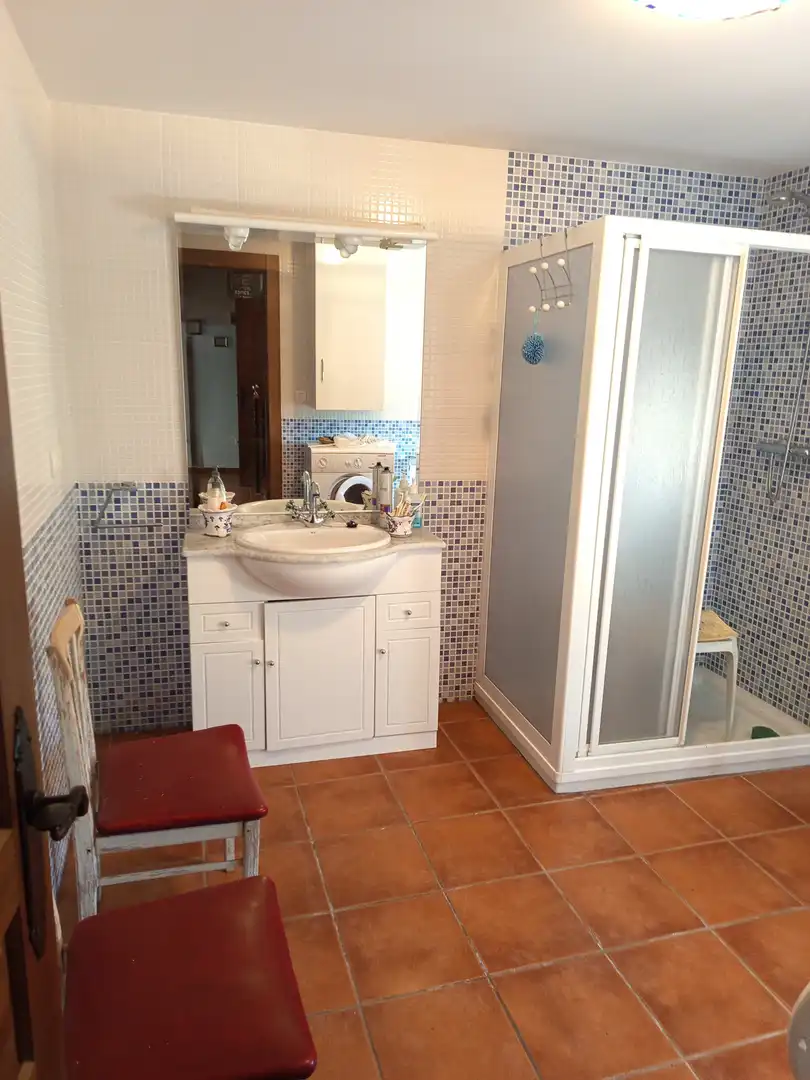 Bany de Casa o xalet en venda en Dehesa de Romanos  amb Calefacció, Parquet i Traster
