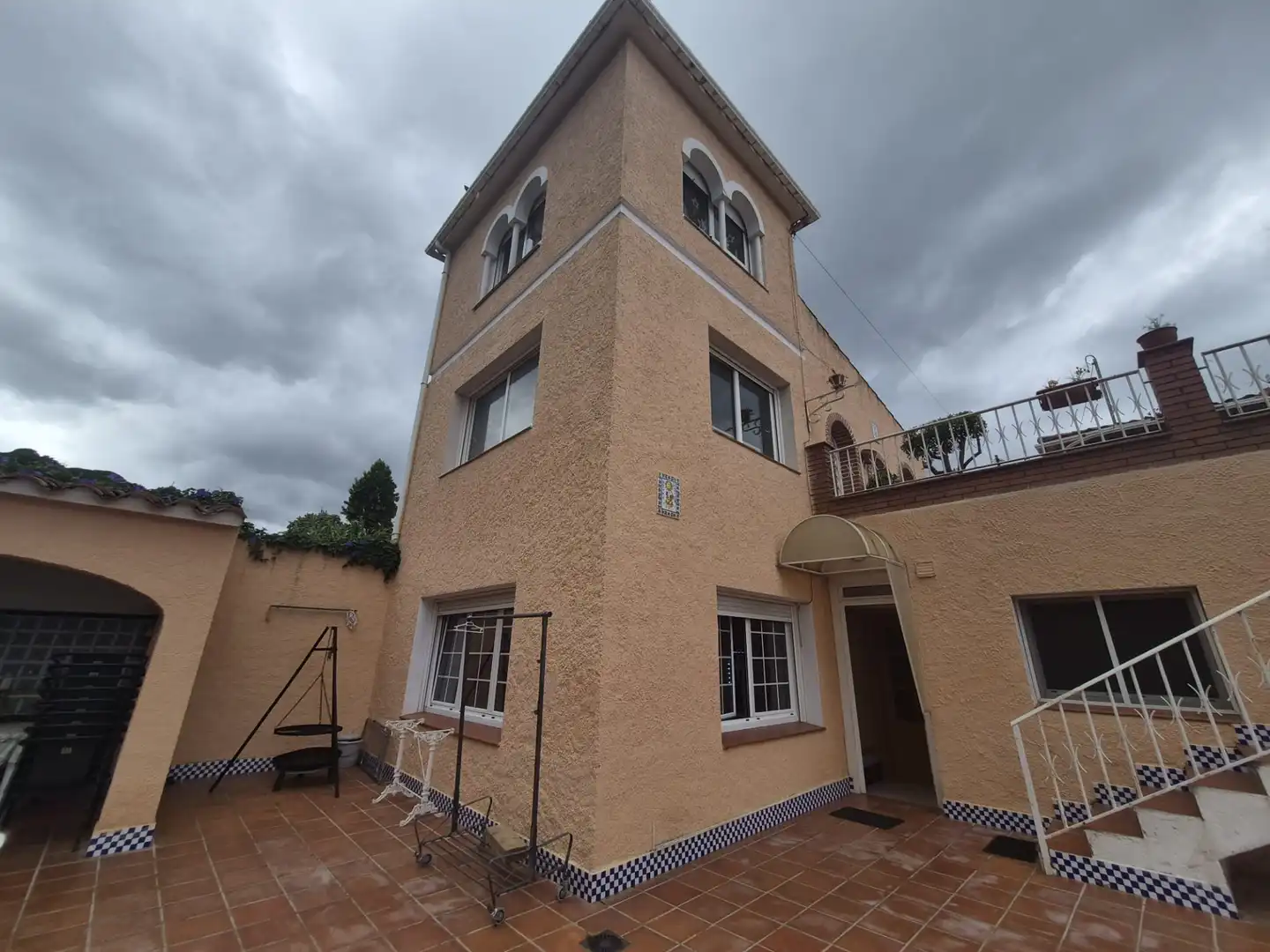 Exterior view of Houses for sale in Calella  with Air Conditioner, Heating and Terrace