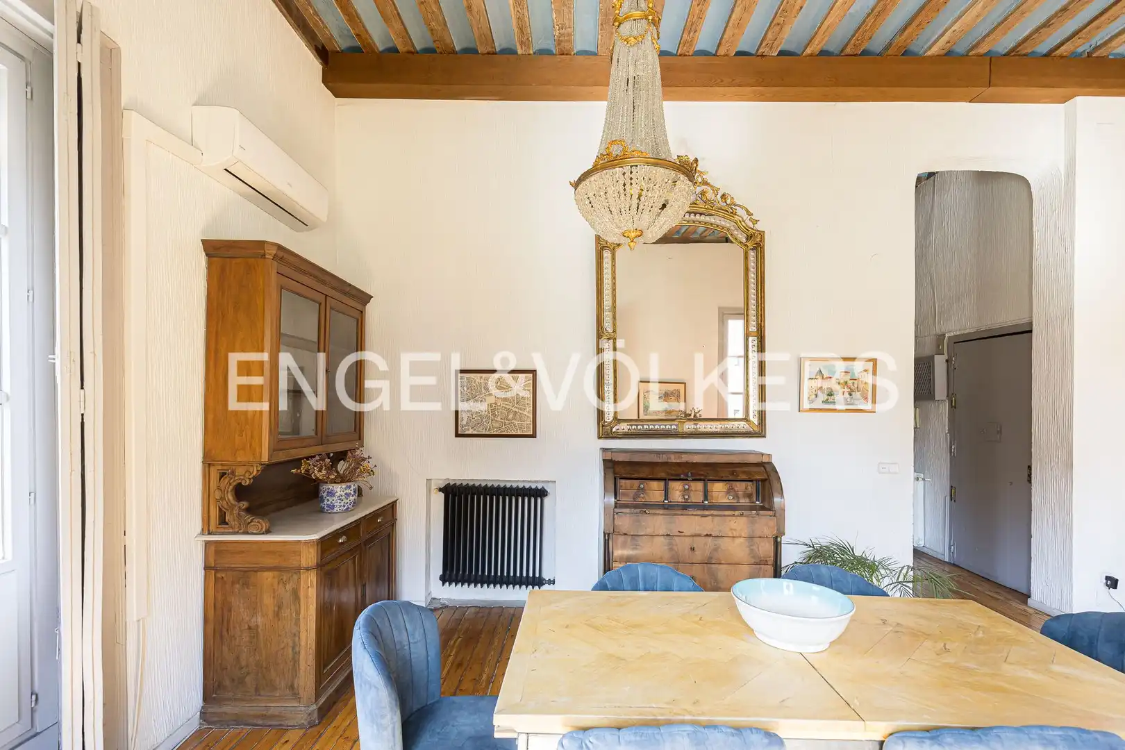Esszimmer von Wohnung zur Miete in Madrid mit Klimaanlage, Heizung und Abstellraum