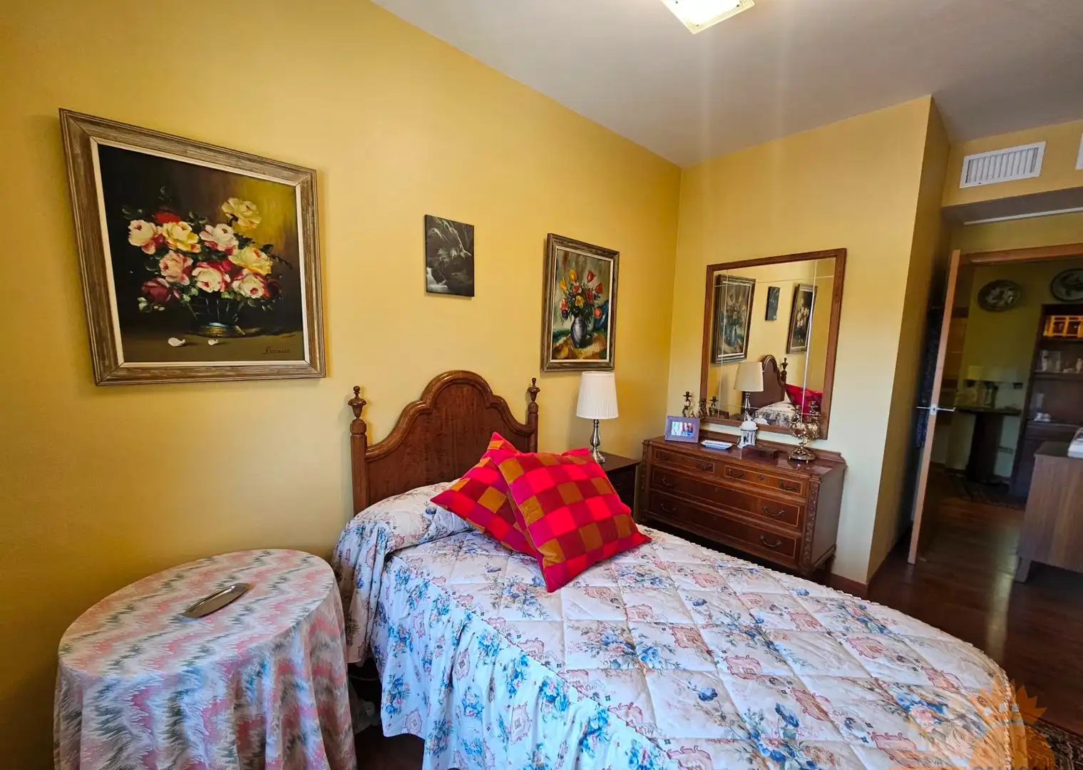 Bedroom of Flat for sale in Archena  with Air Conditioner, Heating and Storage room