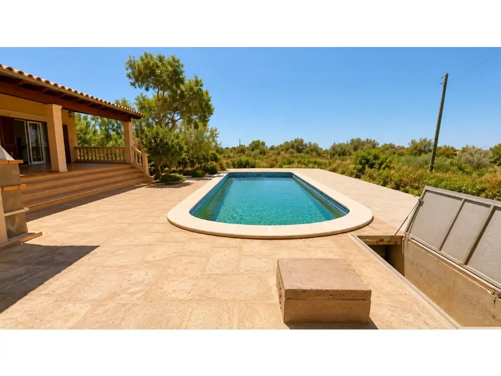 Piscina de Casa o chalet en venta en Campos con Aire acondicionado, Terraza y Piscina