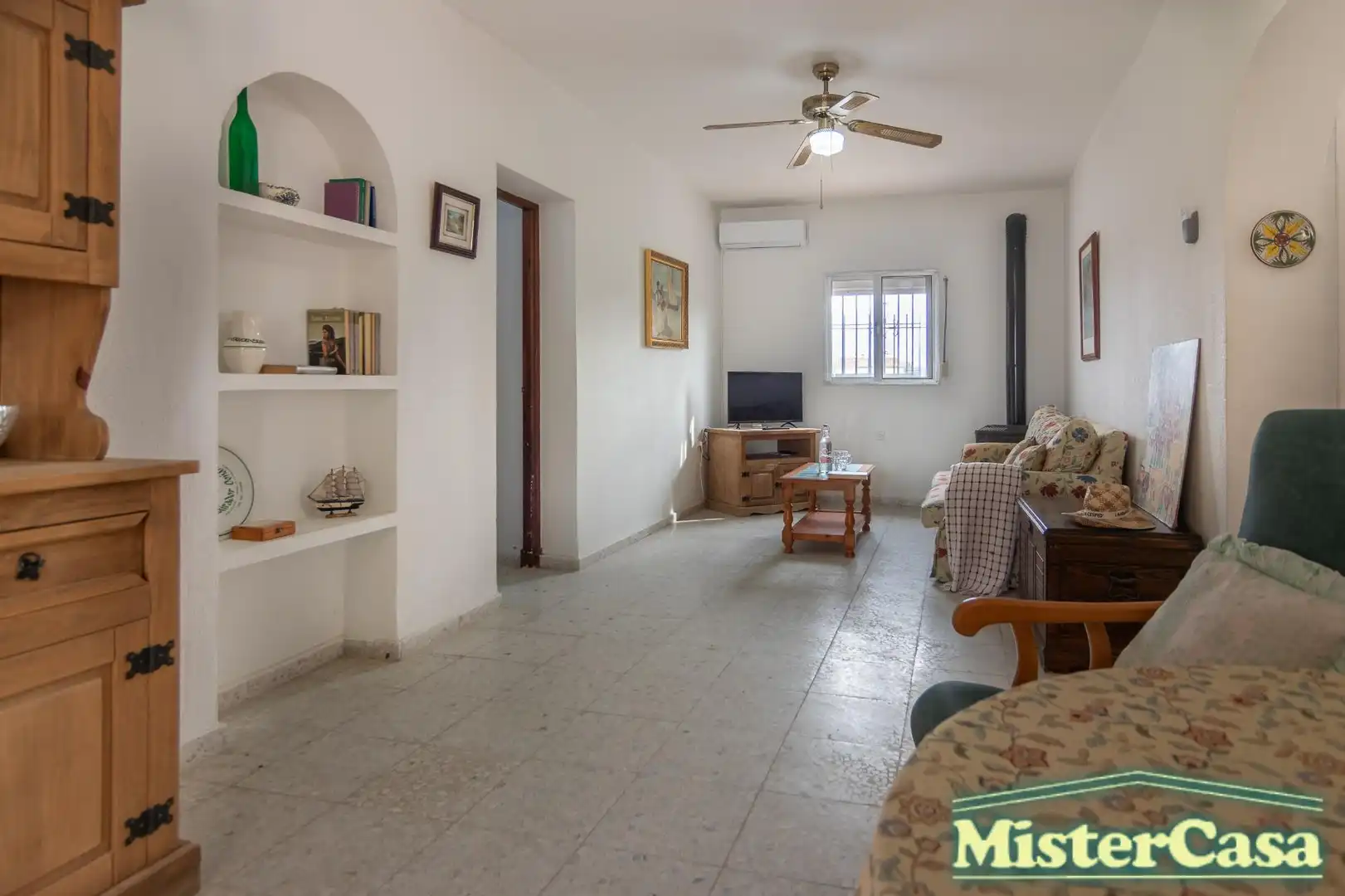Sala de estar de Casa o chalet en venta en Rota con Aire acondicionado