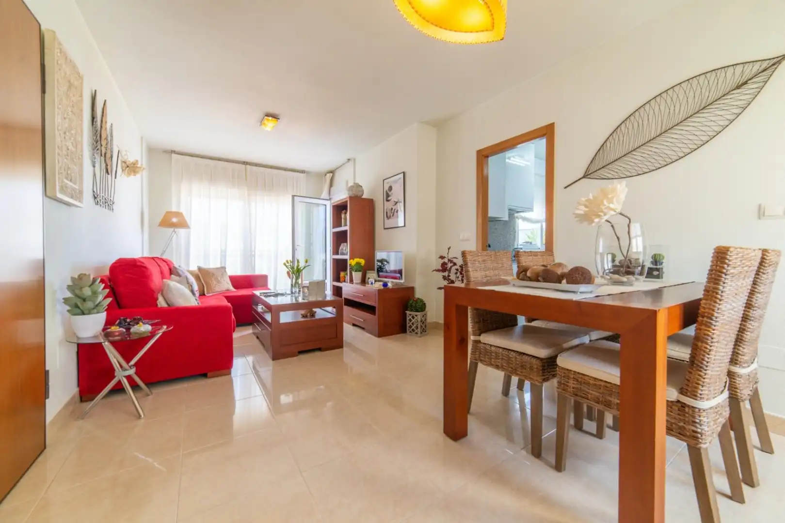 Sala d'estar de Pis en venda en San Pedro del Pinatar amb Aire condicionat, Terrassa i Traster