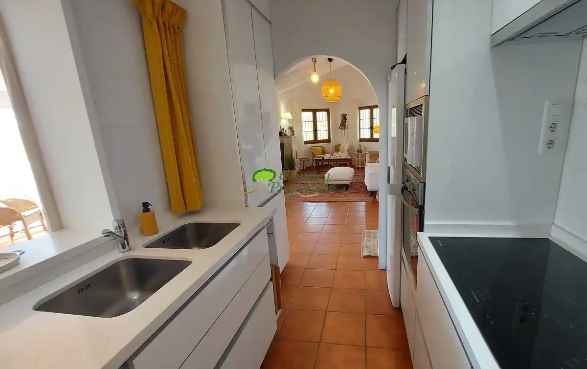 Cocina de Finca rústica en venta en Torrox con Aire acondicionado, Calefacción y Jardín privado