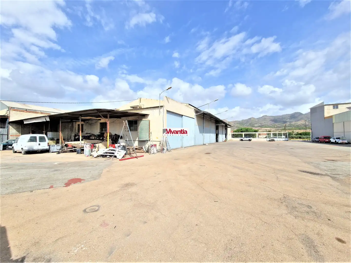 Exterior view of Industrial buildings for sale in Lorca