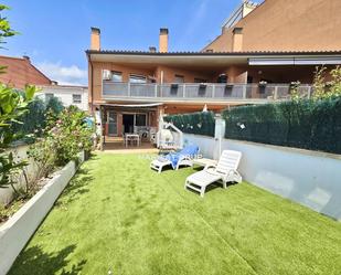 Terrace of Single-family semi-detached for sale in Girona Capital  with Air Conditioner, Heating and Private garden