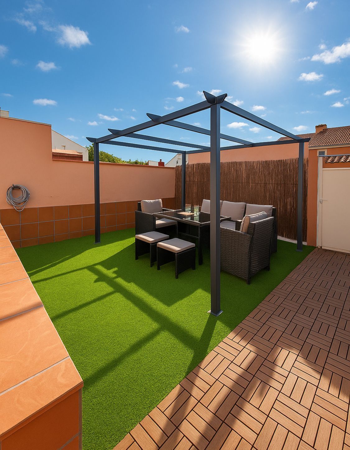 Terraza de Casa o chalet en venta en Sant Joan d'Alacant con Aire acondicionado, Calefacción y Jardín privado