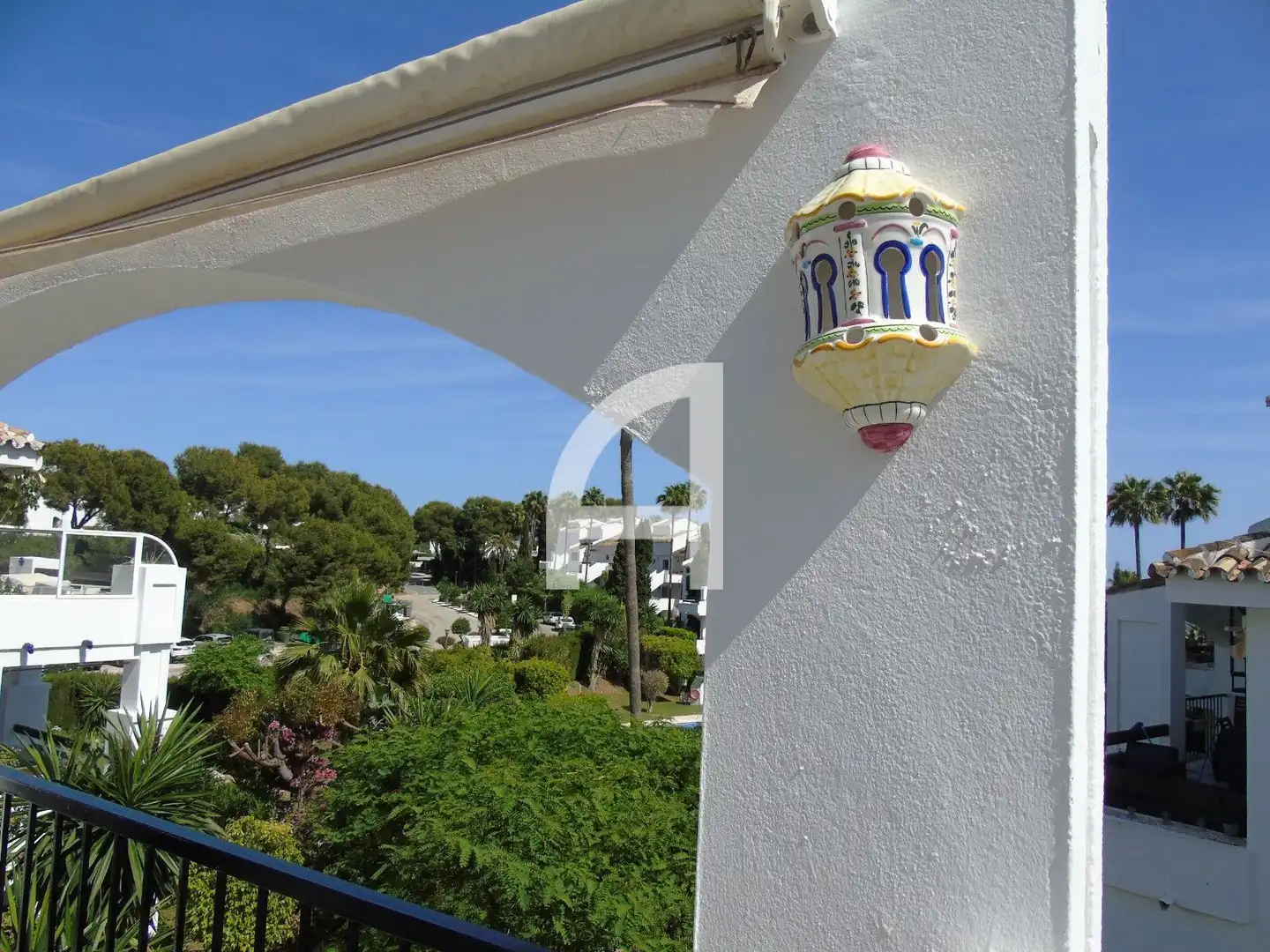 Balcony of Duplexes for rent in Mijas  with Air Conditioner, Heating and Terrace