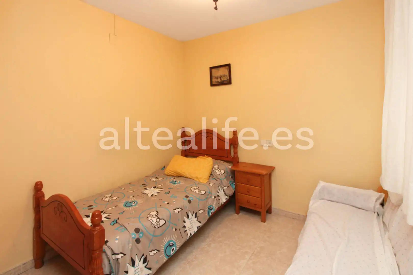 Schlafzimmer von Wohnungen zum Verkauf in Altea mit Klimaanlage und Balkon