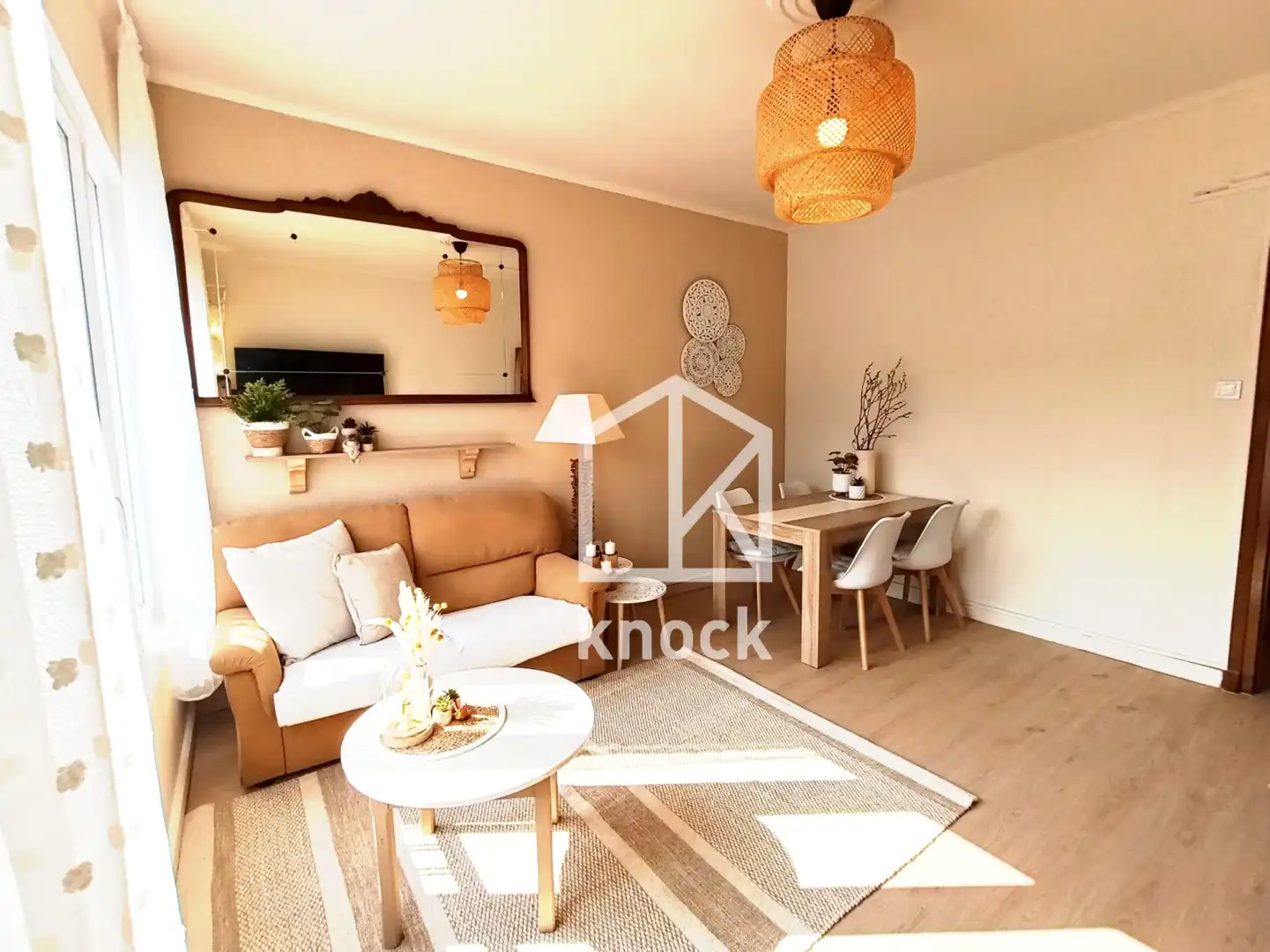 Sala de estar de Piso en venta en Langreo con Calefacción, Trastero y Amueblado