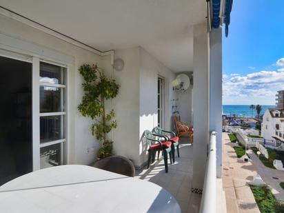 Terrace of Flat for sale in Fuengirola  with Air Conditioner, Private garden and Terrace