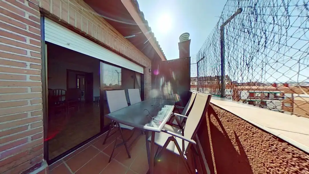 Terraza de Piso de alquiler en Madrid con Calefacción y Terraza