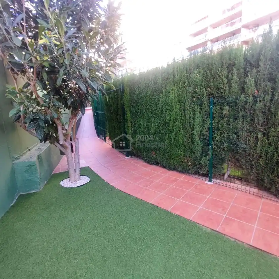 Garten von Wohnung zum Verkauf in Villajoyosa / La Vila Joiosa mit Klimaanlage, Terrasse und Abstellraum