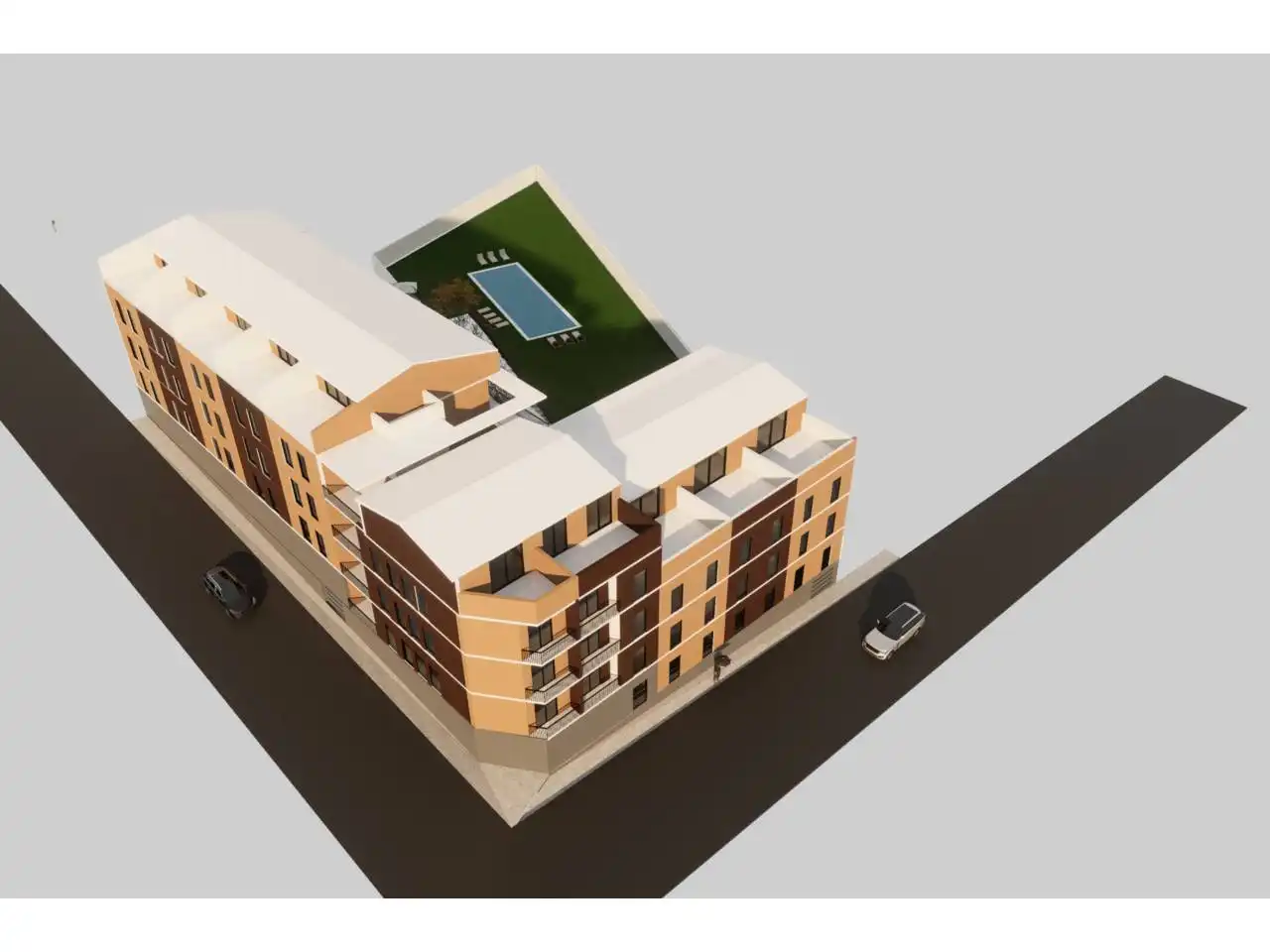 Vista exterior de Piso en venta en La Roca del Vallès con Aire acondicionado, Calefacción y Parquet