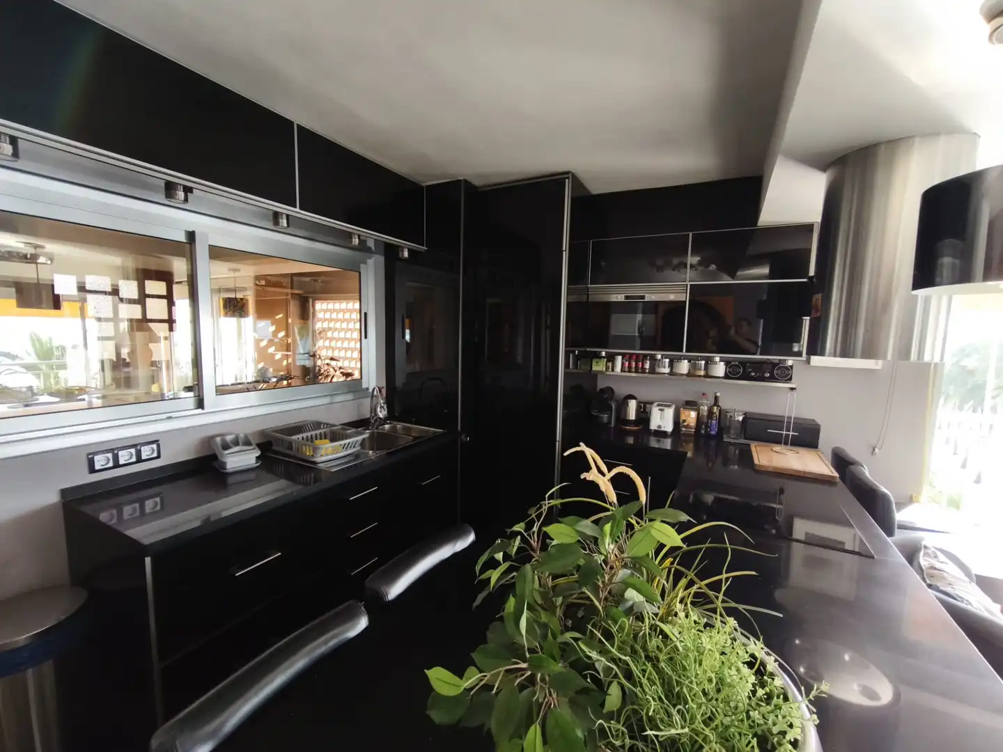 Kitchen of Flat for sale in Salou  with Parquet flooring, Terrace and Furnished