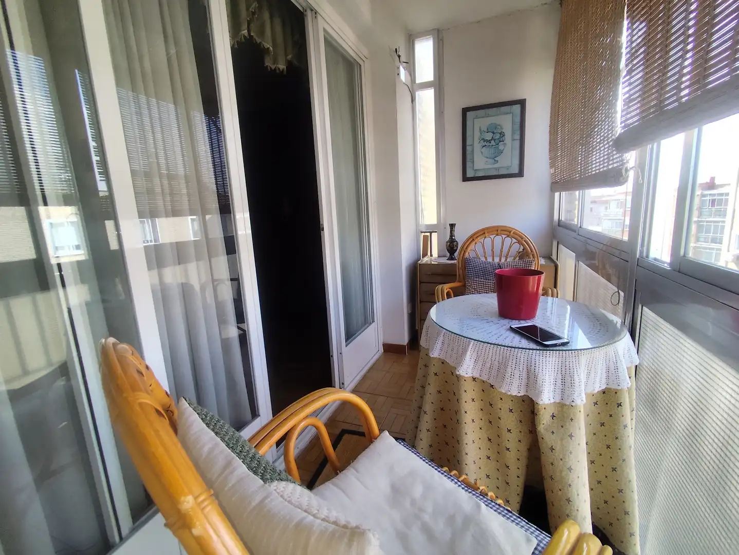 Balcony of Flat for sale in Parla  with Air Conditioner, Heating and Parquet flooring