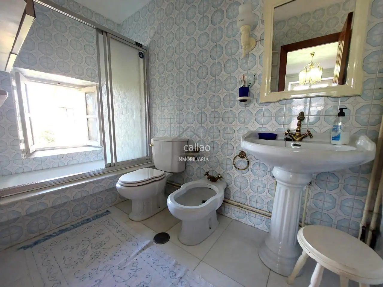 Baño de Casa o chalet en venta en Narón con Calefacción, Jardín privado y Piscina