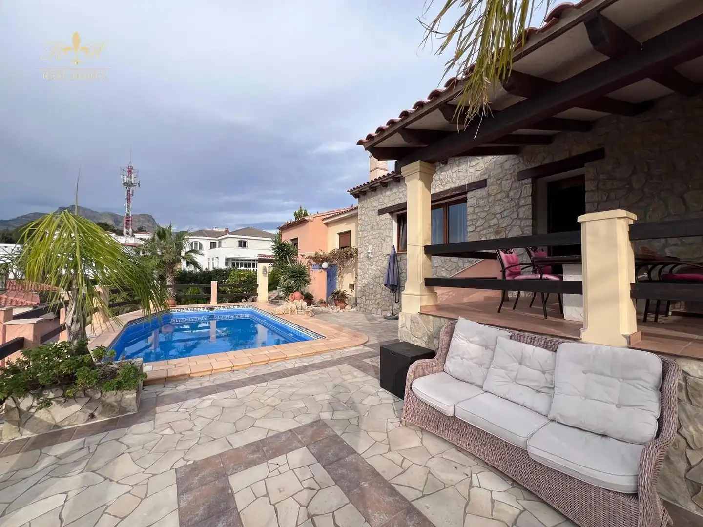 Terrace of Houses for sale in L'Alfàs del Pi  with Air Conditioner, Heating and Terrace