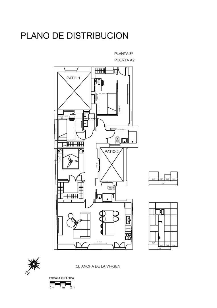 Flat for rent in Carrera de la Virgen, 19, San Matías - Realejo