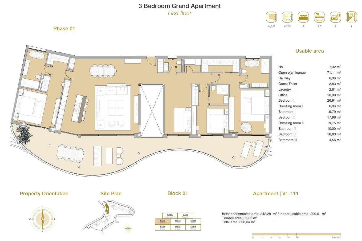 Apartament amb terrassa en venda a La Quinta, imagen 48
