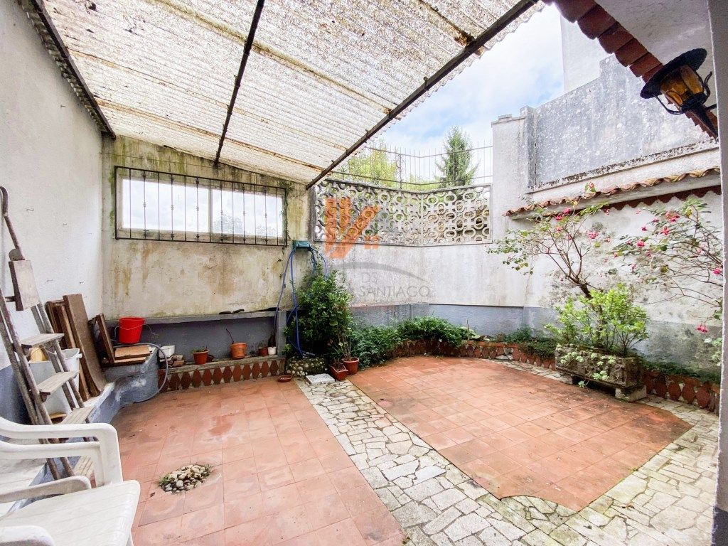 Terrassa de Casa o xalet en venda en Santiago de Compostela  amb Terrassa
