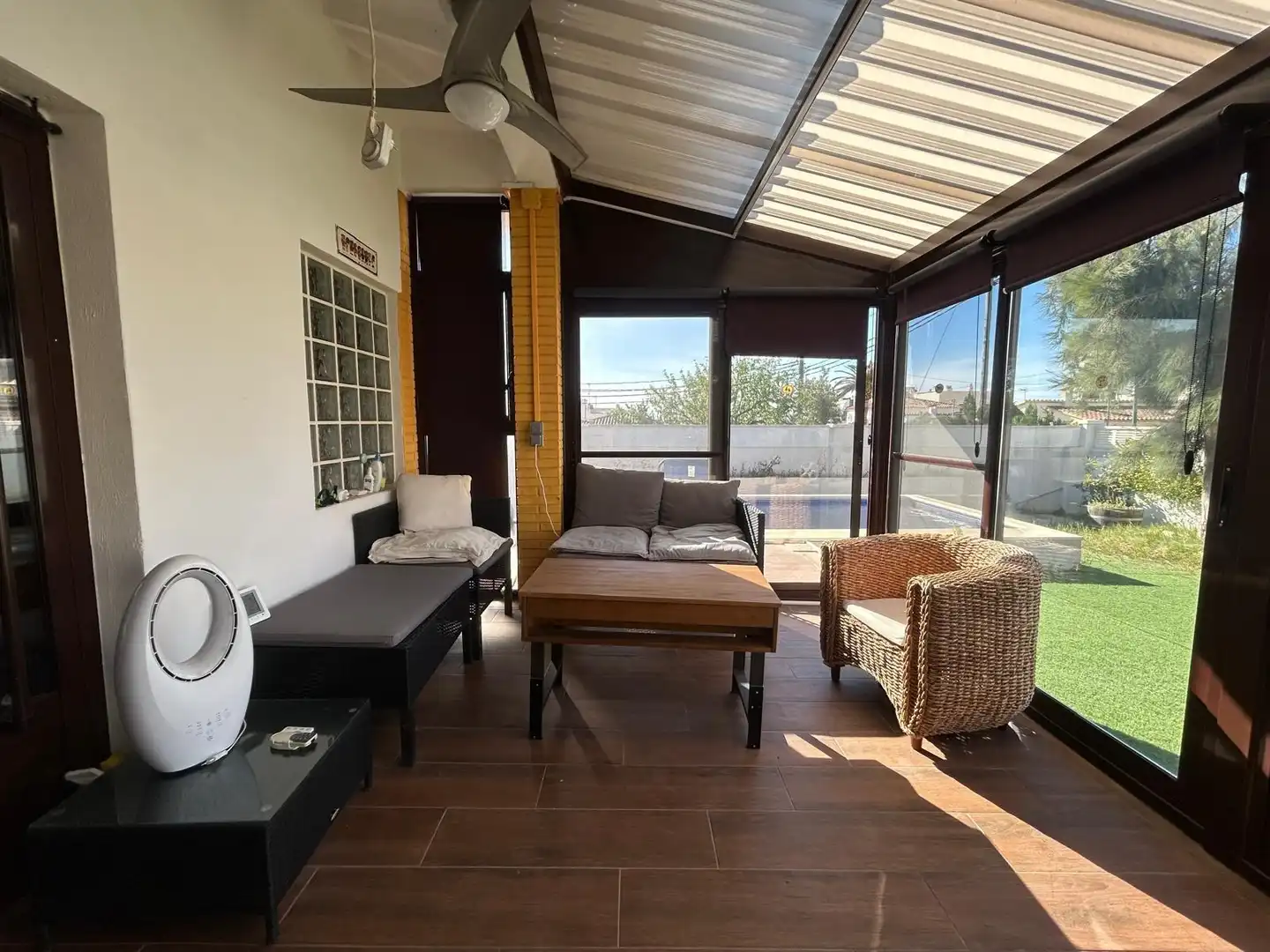 Terrassa de Casa o xalet en venda en Alcanar amb Aire condicionat, Calefacció i Jardí privat