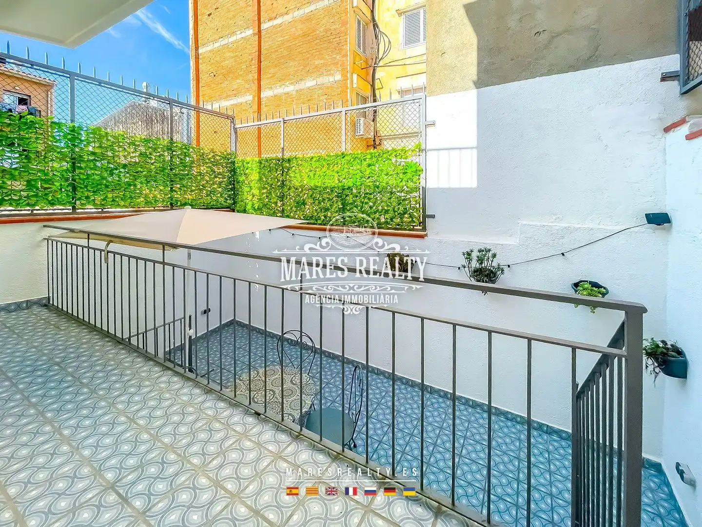 Terrassa de Casa adosada en venda en Calella amb Aire condicionat, Calefacció i Terrassa