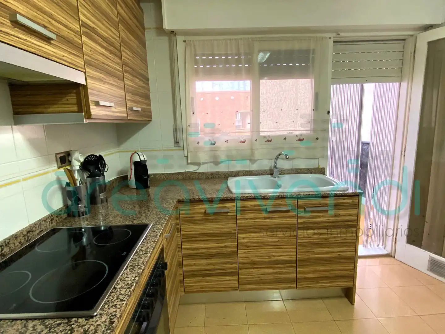 Cocina de Piso en venta en Almazora / Almassora con Aire acondicionado, Trastero y Amueblado