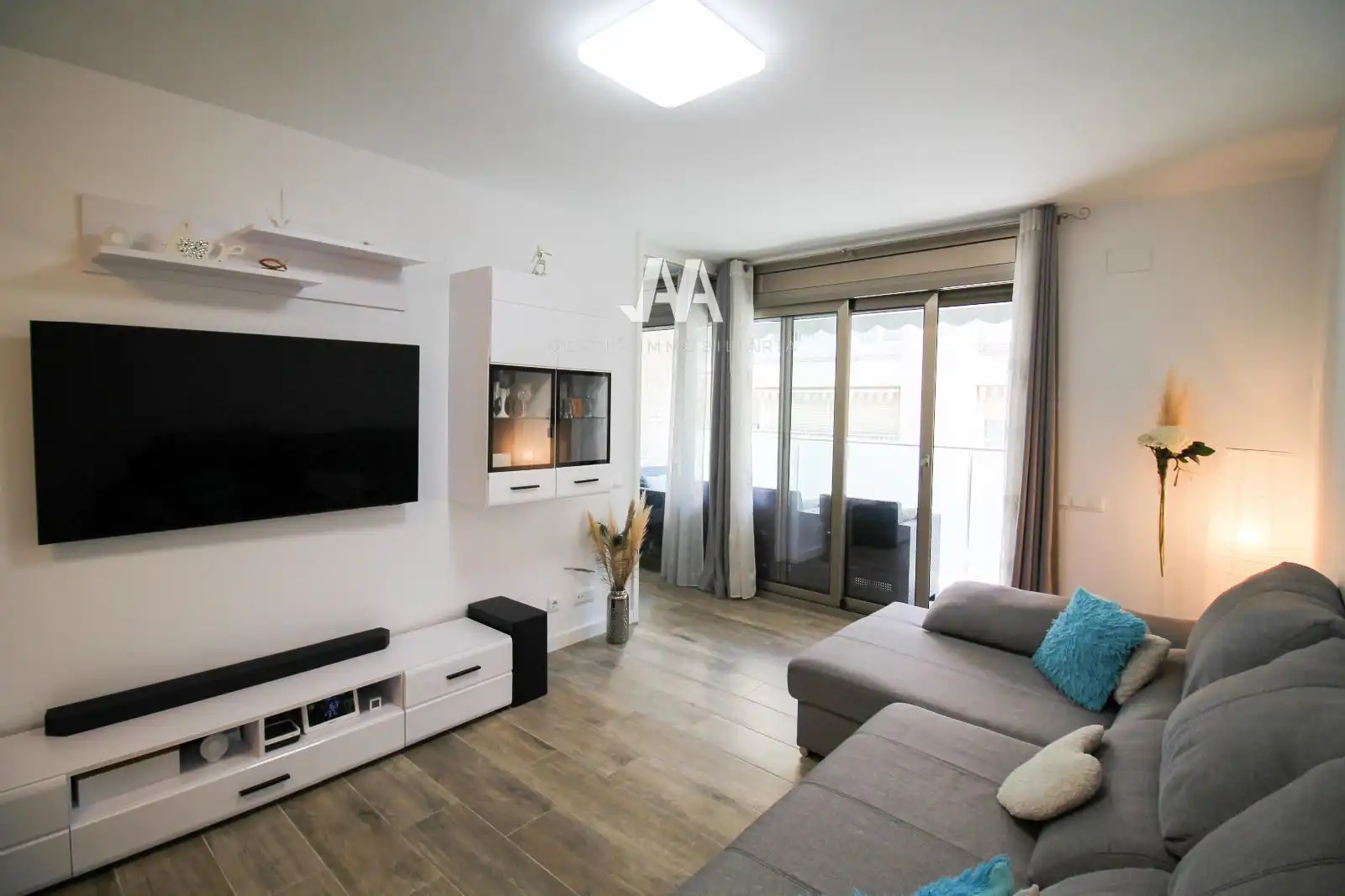Sala de estar de Piso en venta en Igualada con Aire acondicionado, Calefacción y Terraza