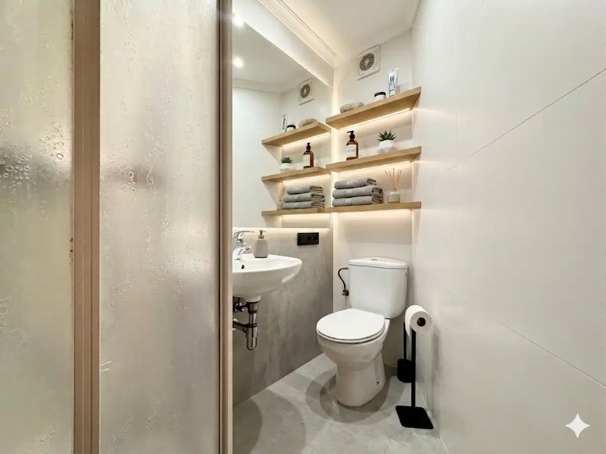 Bathroom of Flat for sale in Irun   with Heating and Balcony