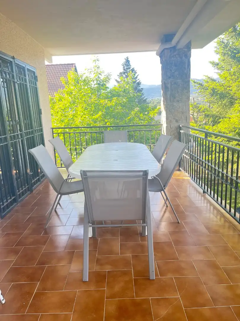 Terraza de Casa o chalet de alquiler en Becerril de la Sierra con Aire acondicionado, Calefacción y Jardín privado