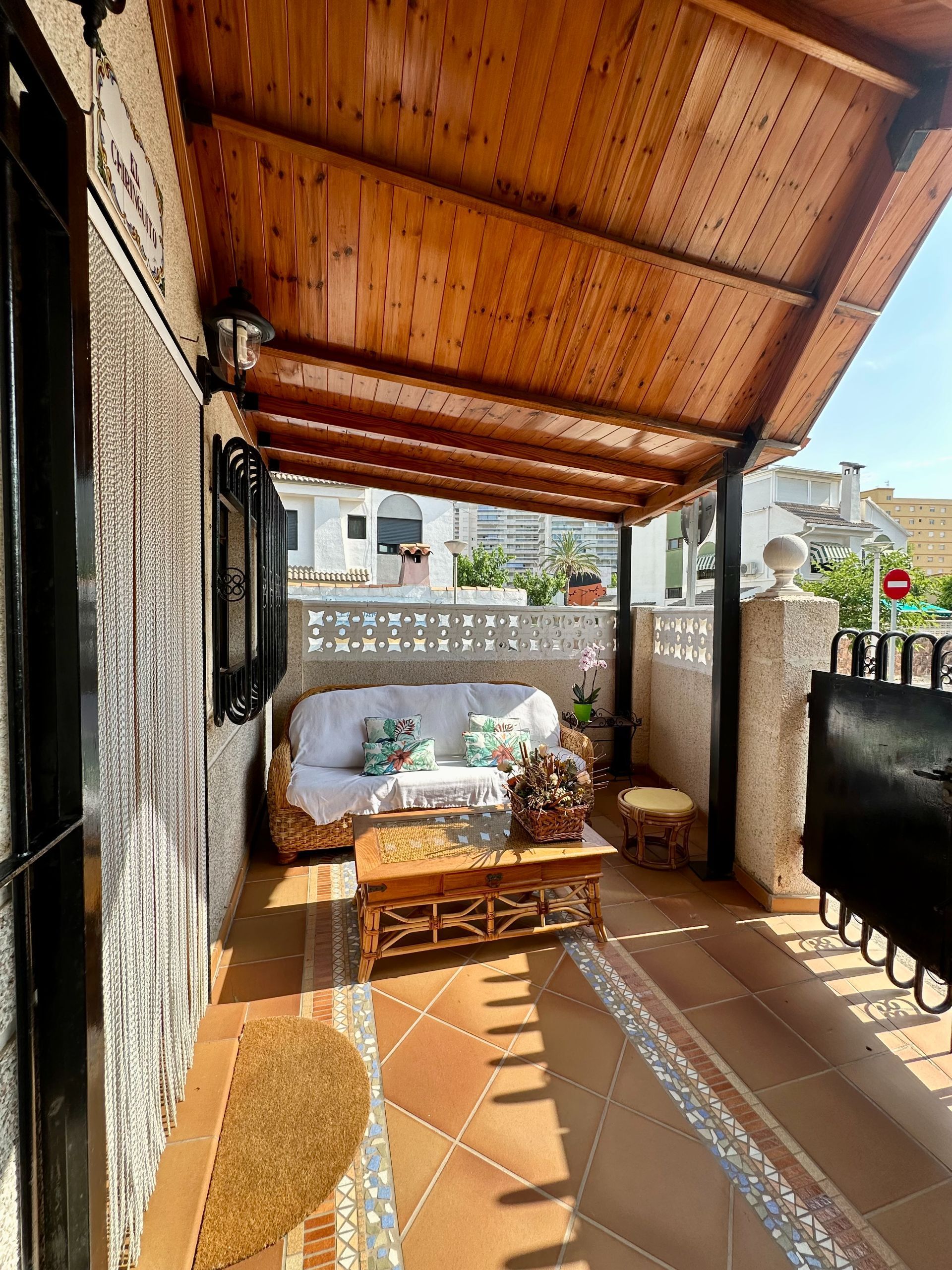 Terrassa de Casa o xalet en venda en Oropesa del Mar / Orpesa amb Aire condicionat, Calefacció i Jardí privat