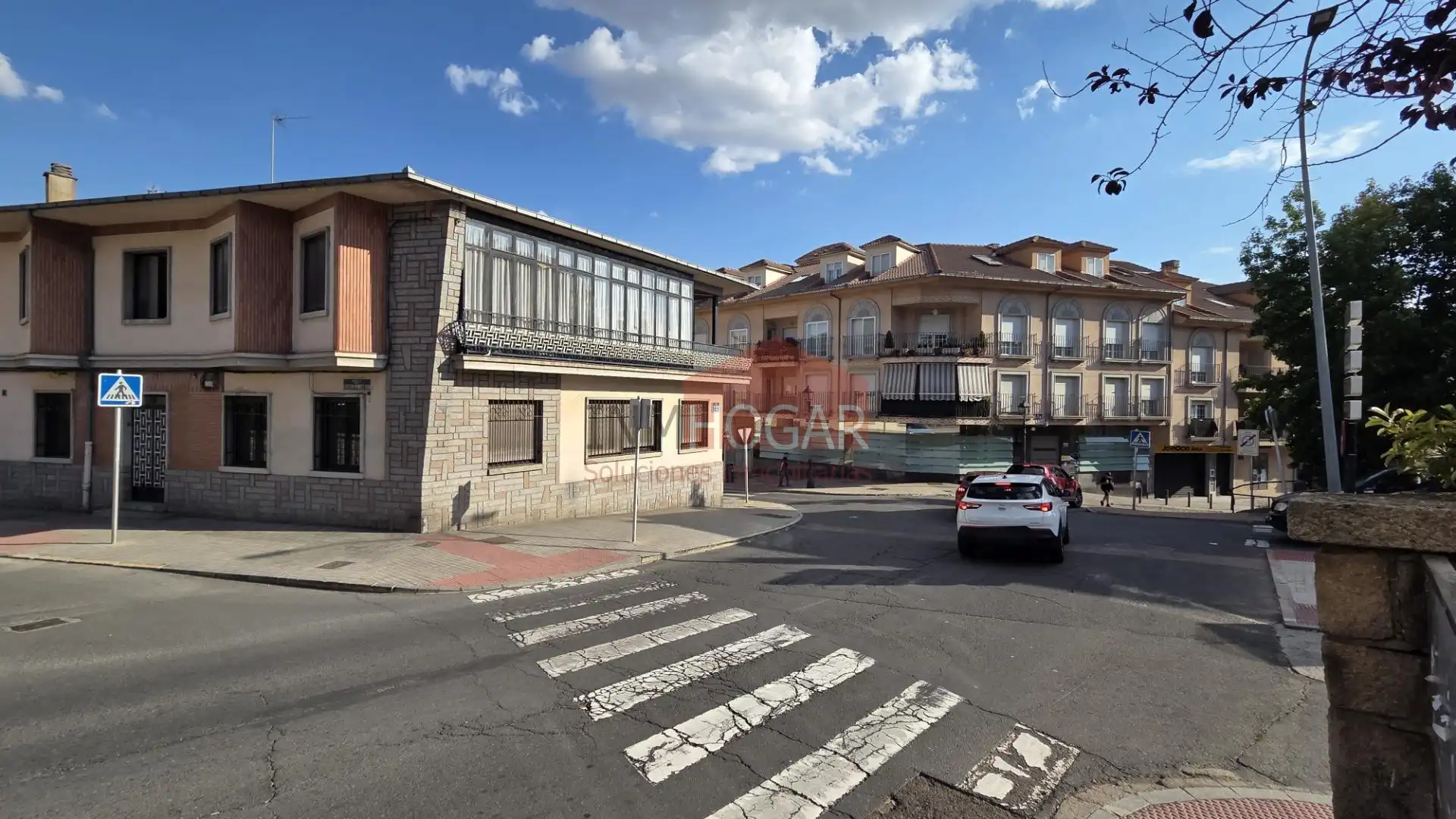 Vista exterior de Pis en venda en Ávila amb Calefacció, Terrassa i Traster