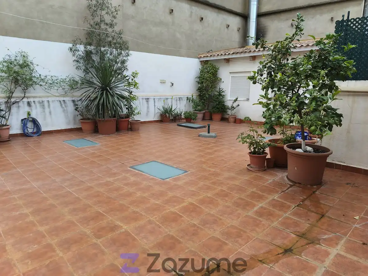 Terraza de Piso de alquiler en Valencia con Aire acondicionado, Terraza y Horno