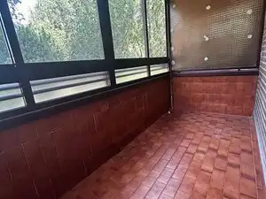 Balcony of Flat for rent in Madrid  with Air Conditioner, Heating and Parquet flooring