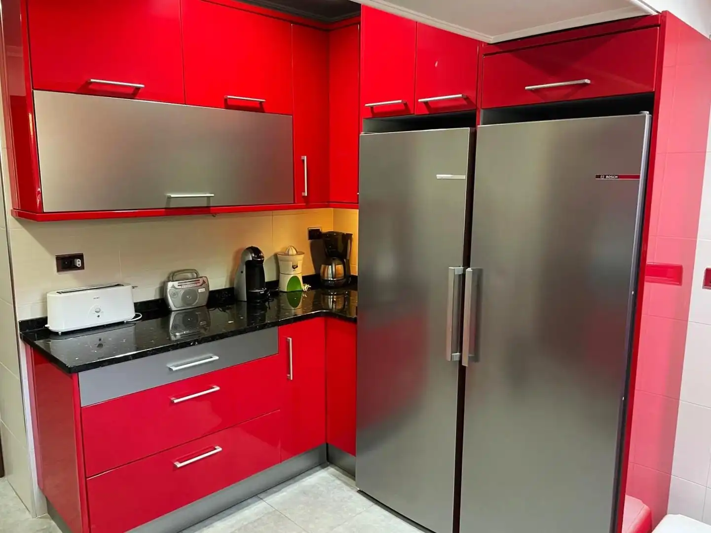 Cocina de Piso en venta en Getxo  con Calefacción, Terraza y Trastero