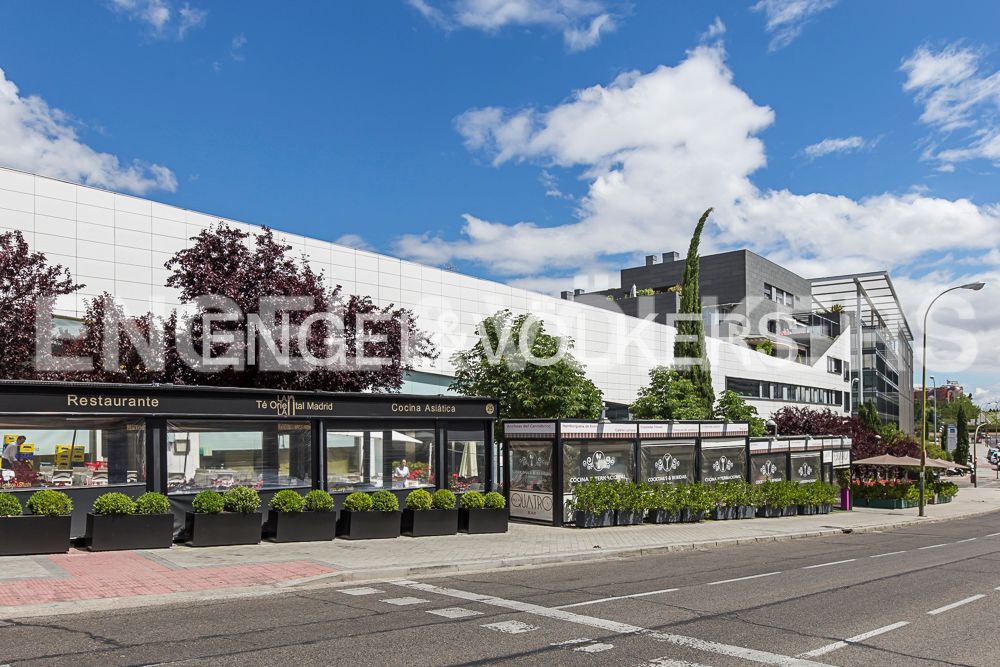 Exterior view of House or chalet for sale in  Madrid Capital  with Heating and Private garden