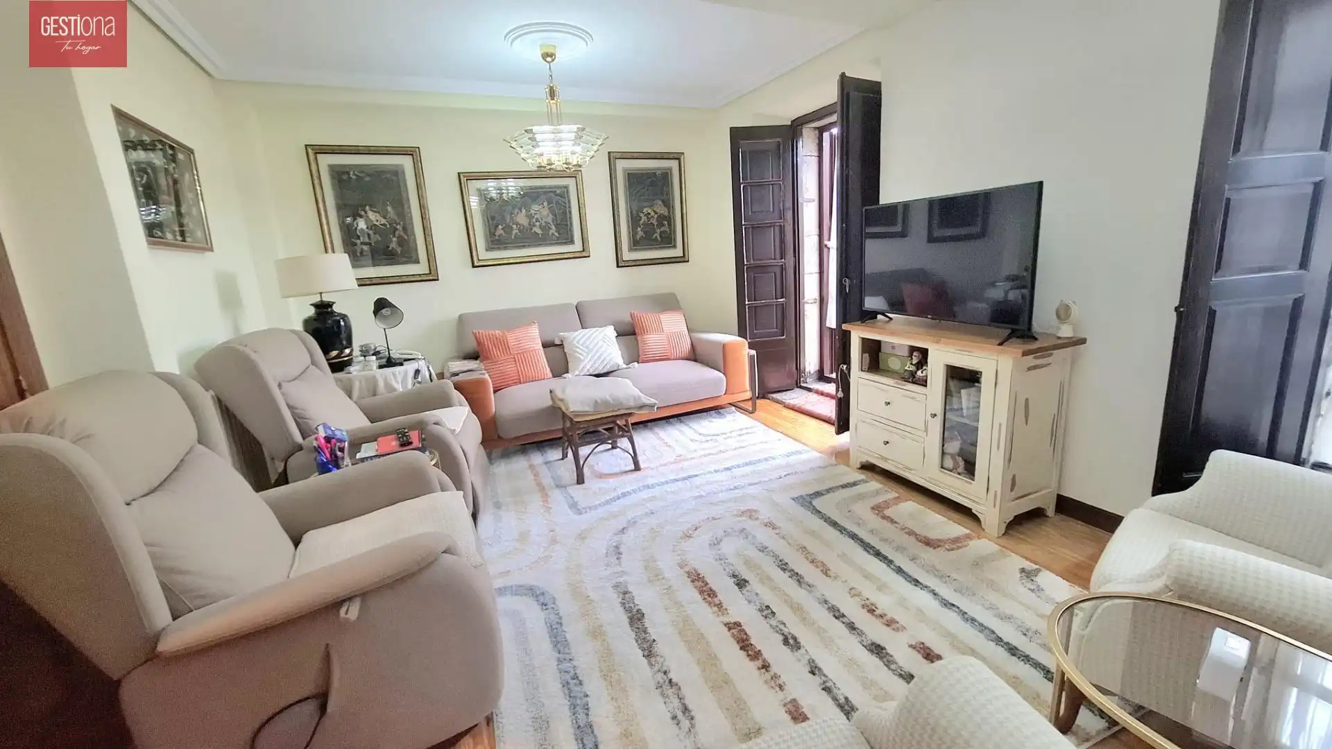 Sala de estar de Casa o chalet en venta en Liérganes con Calefacción, Terraza y Trastero