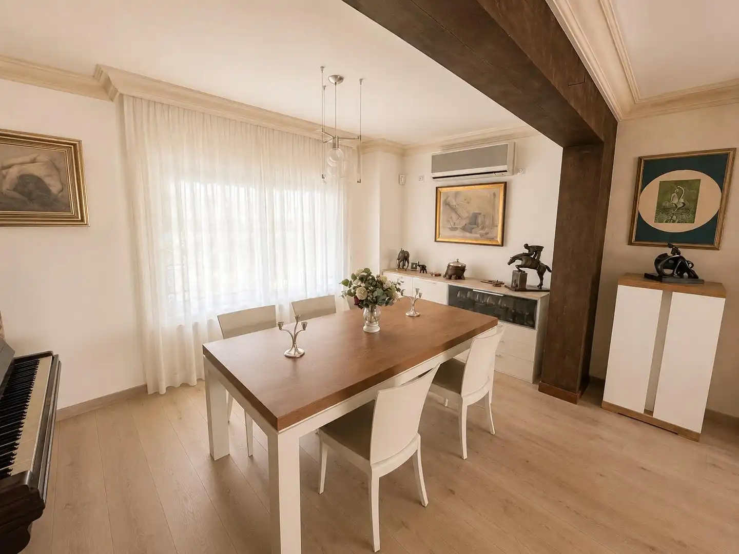 Comedor de Casa o chalet en venta en Arganda del Rey con Aire acondicionado, Calefacción y Jardín privado