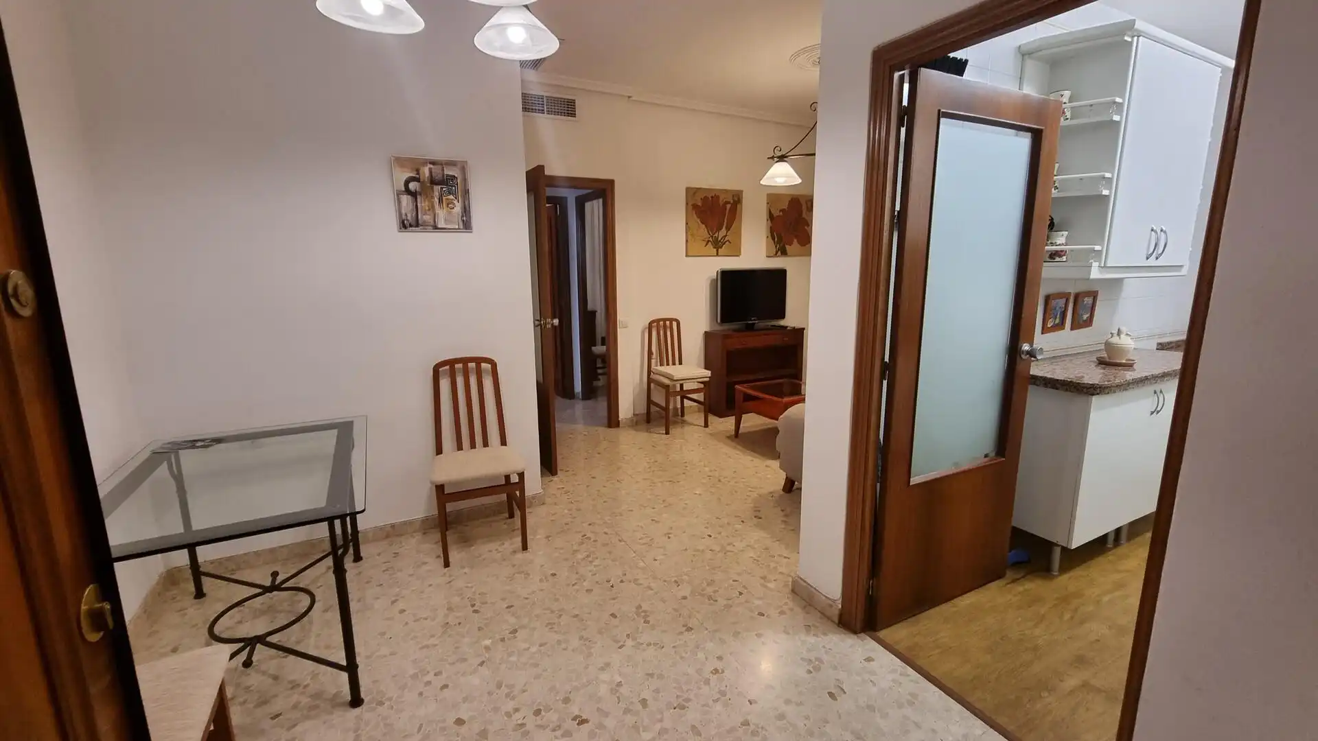 Sala d'estar de Apartament de lloguer en Poniente-Sur