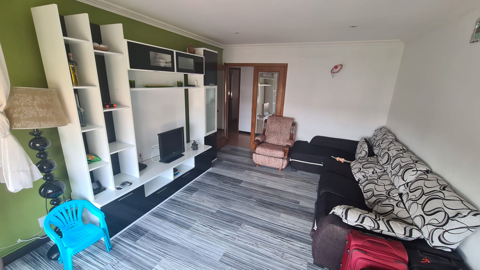 Living room of Flat for sale in Ourense Capital   with Heating, Oven and Washing machine