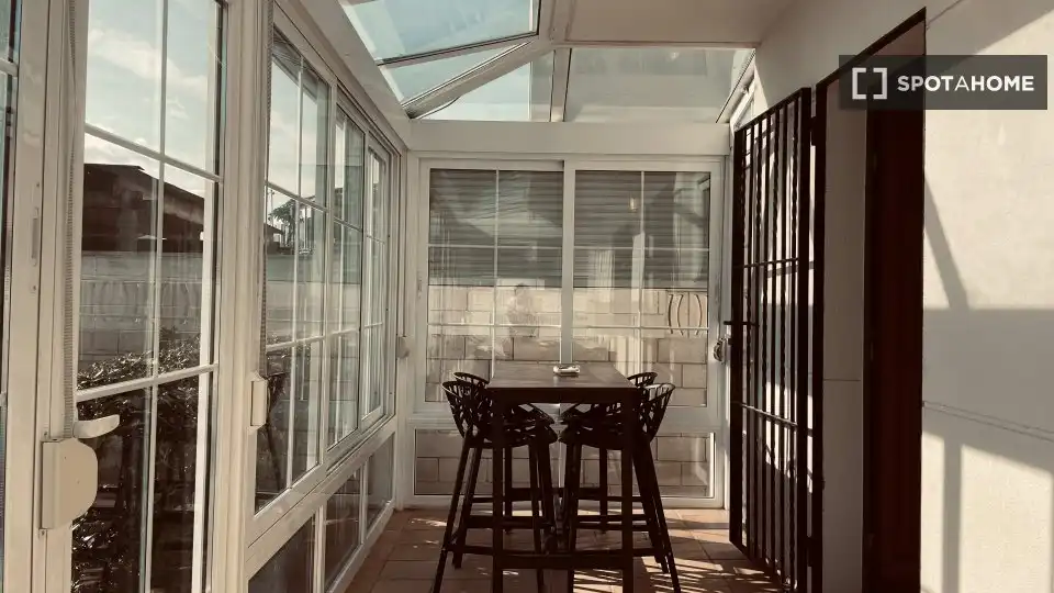 Terrassa de Apartament per a compartir en Daimús amb Aire condicionat, Terrassa i Moblat