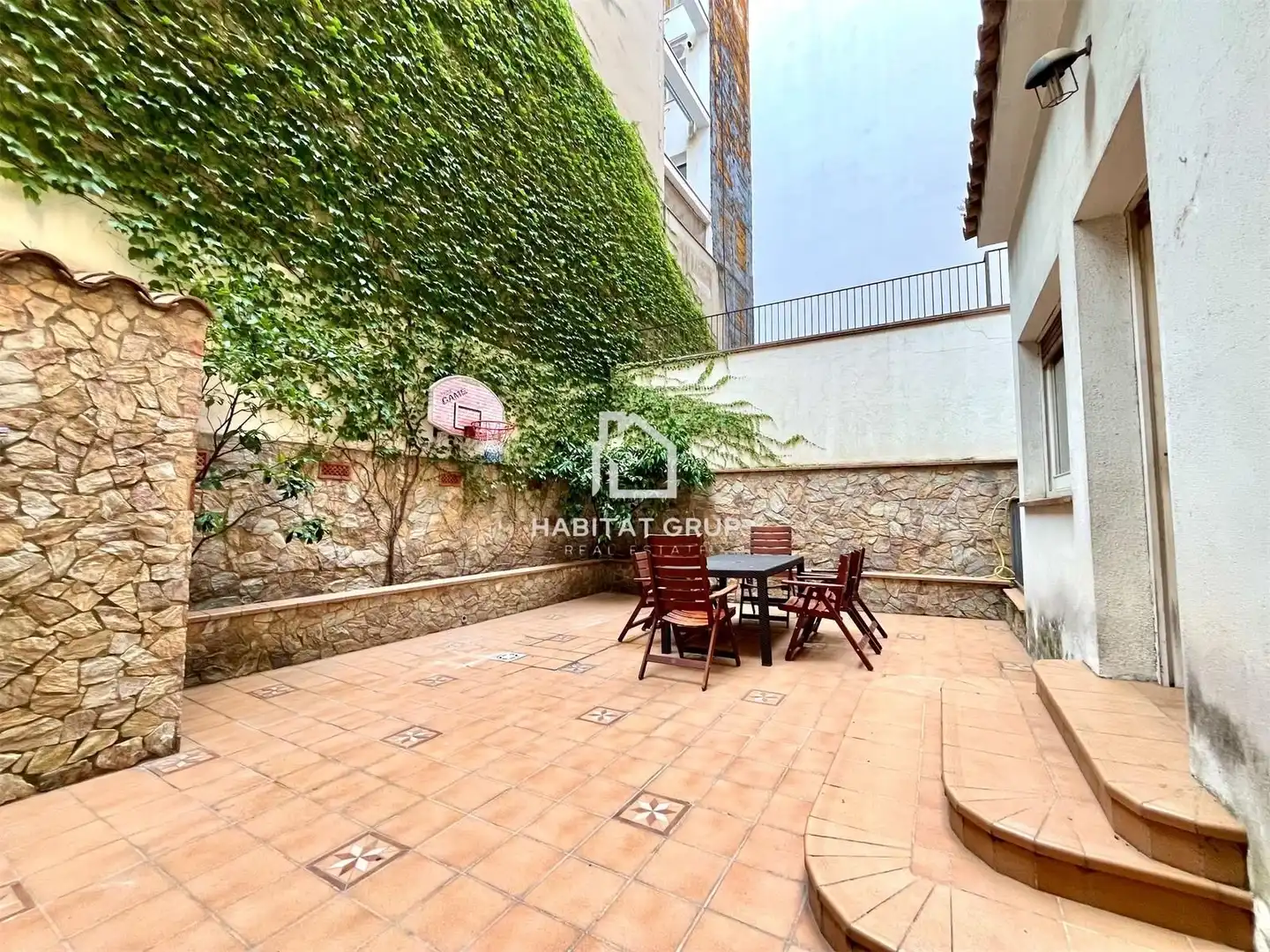 Terrace of Flat for sale in Girona Capital  with Heating, Private garden and Terrace