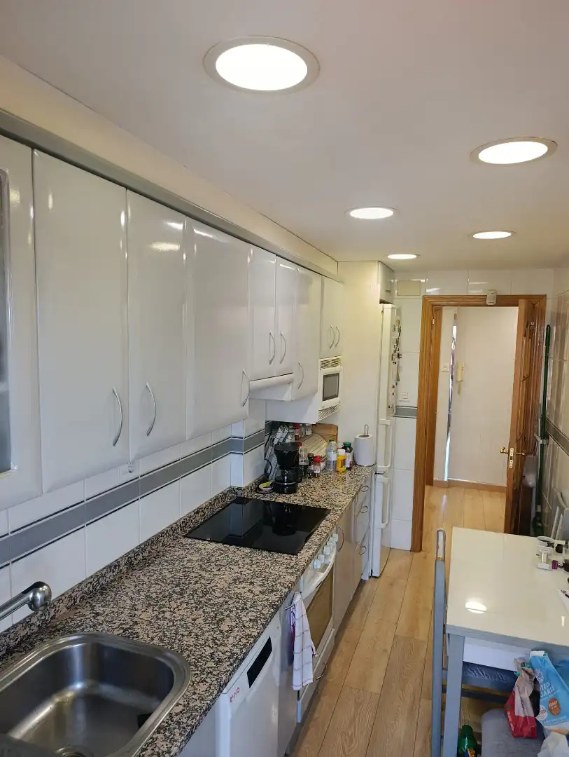 Kitchen of Flat for sale in Zaragoza  with Air Conditioner, Heating and Parquet flooring