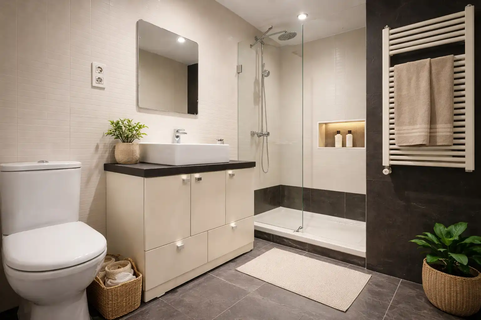 Baño de Piso en venta en Madrid con Calefacción y Amueblado