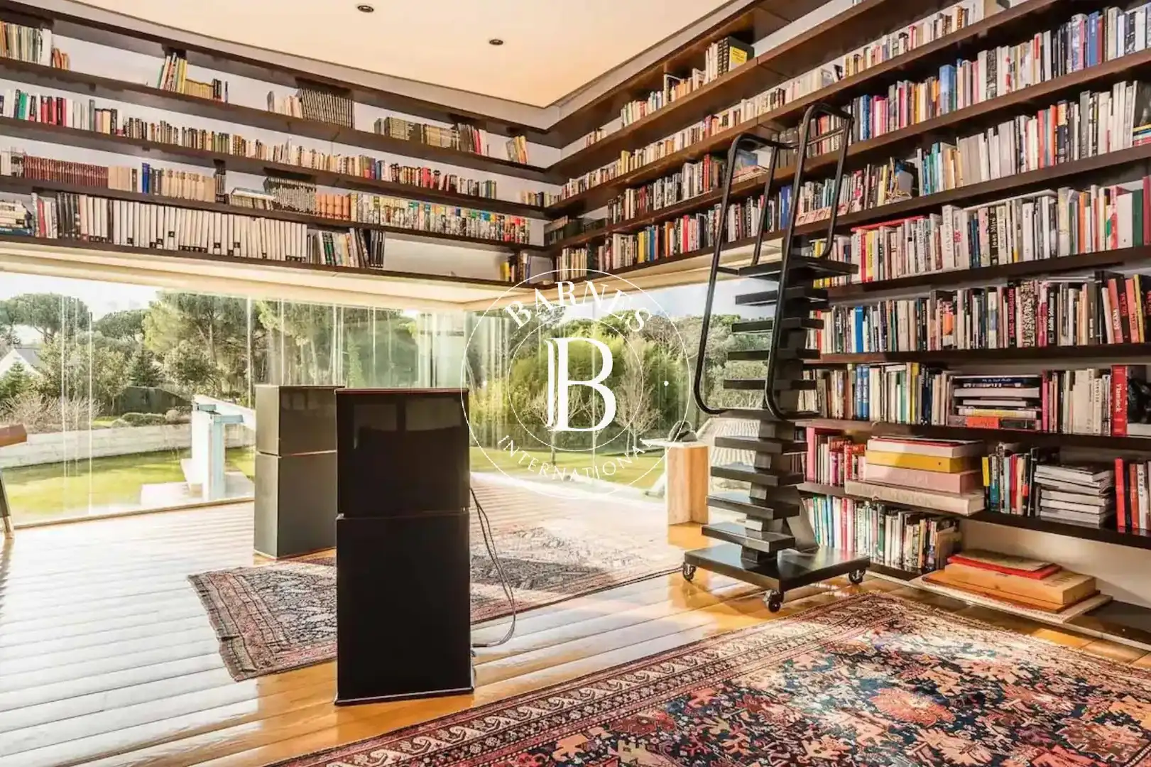 Sala de estar de Casa o chalet de alquiler en Pozuelo de Alarcón con Aire acondicionado, Calefacción y Jardín privado