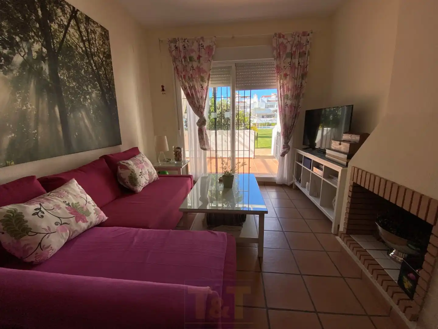 Wohnzimmer von Wohnungen zur Miete in Islantilla mit Terrasse und Abstellraum