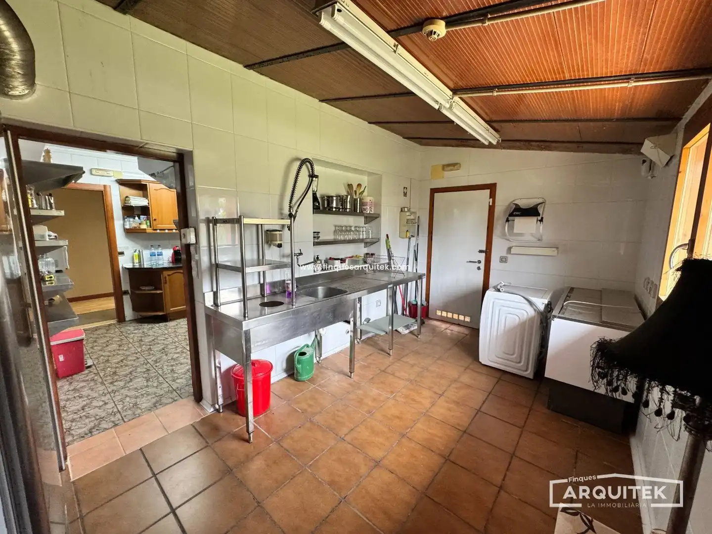 Cocina de Casa o chalet en venta en Monzón con Aire acondicionado, Calefacción y Jardín privado