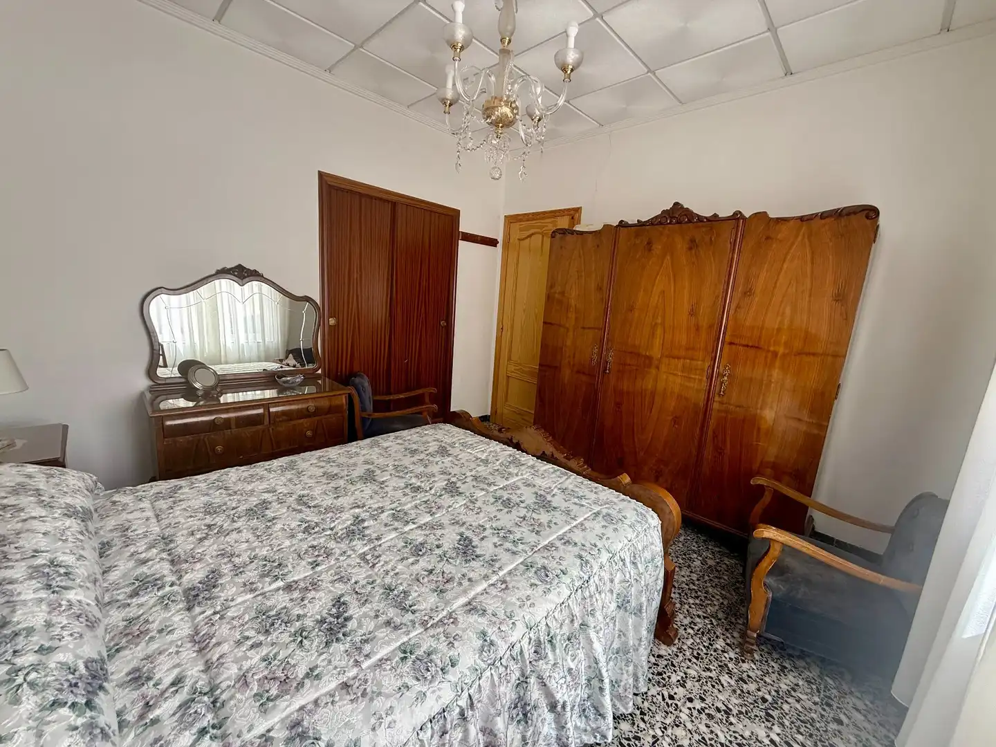Habitación de Finca rústica en venta en Villena con Aire acondicionado y Trastero